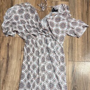 Adorable long summer dress